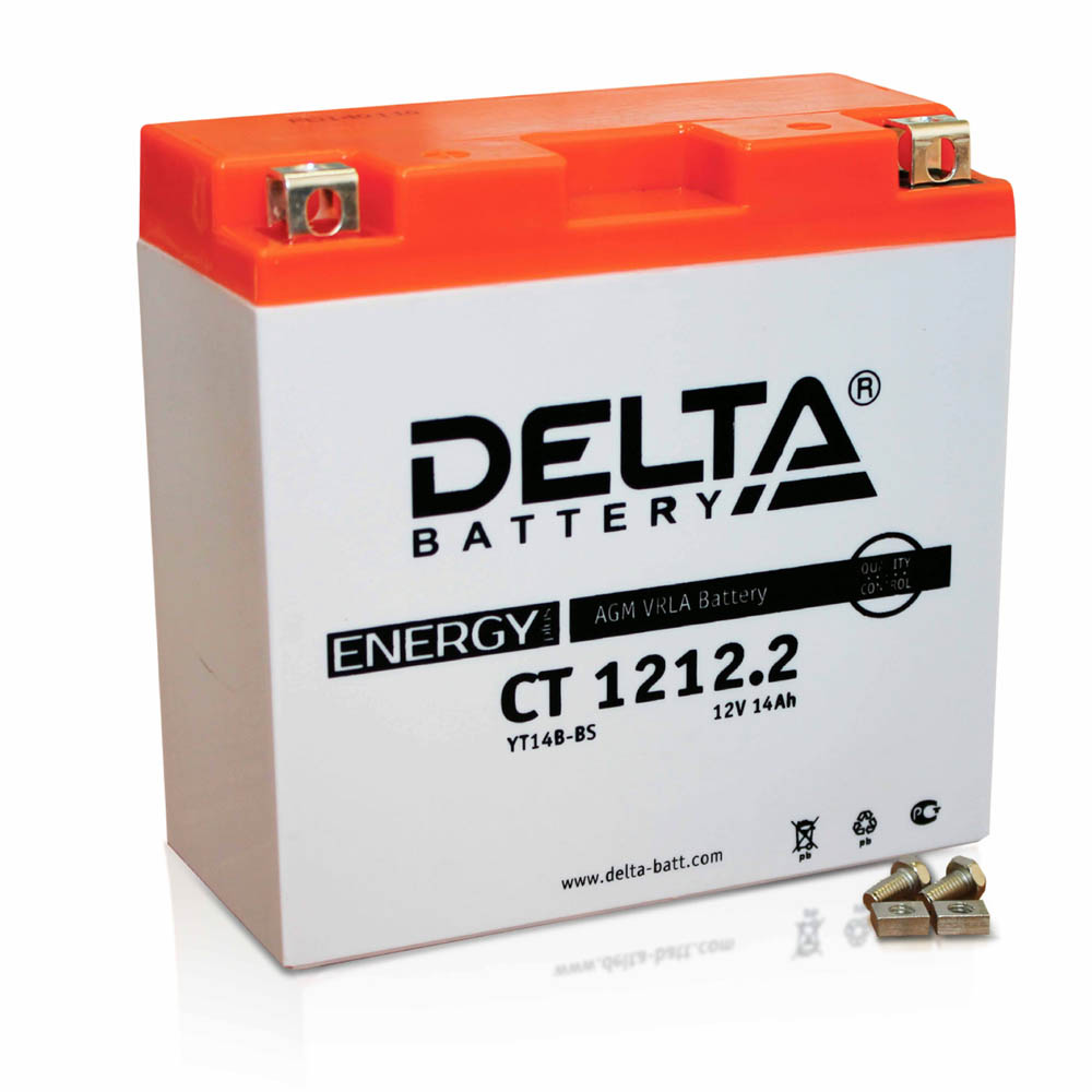 батарея Delta CT CT 1212.2 (YT14B-BS) (CT 1212.2)                                 12ah 12V - купить в Нижнем Новгороде